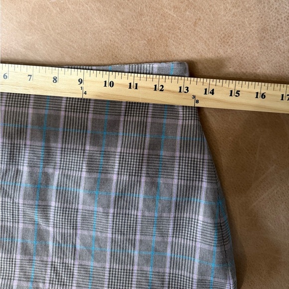 Aritzia Sunday Best Plaid Pencil Skirt Y2K Schoolgirl Academia Preppy Size 2 - Picture 4 of 9